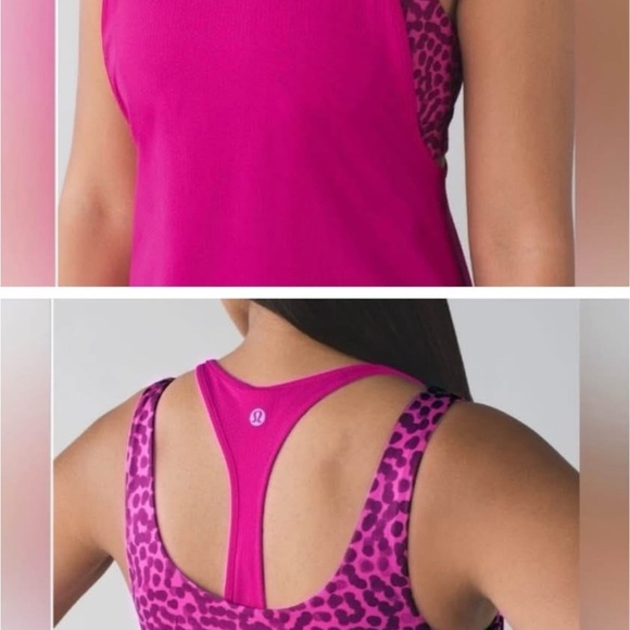 4 Lululemon All Sport Support 2 in 1 Tanks, size small, great condition - Picture 3 of 6